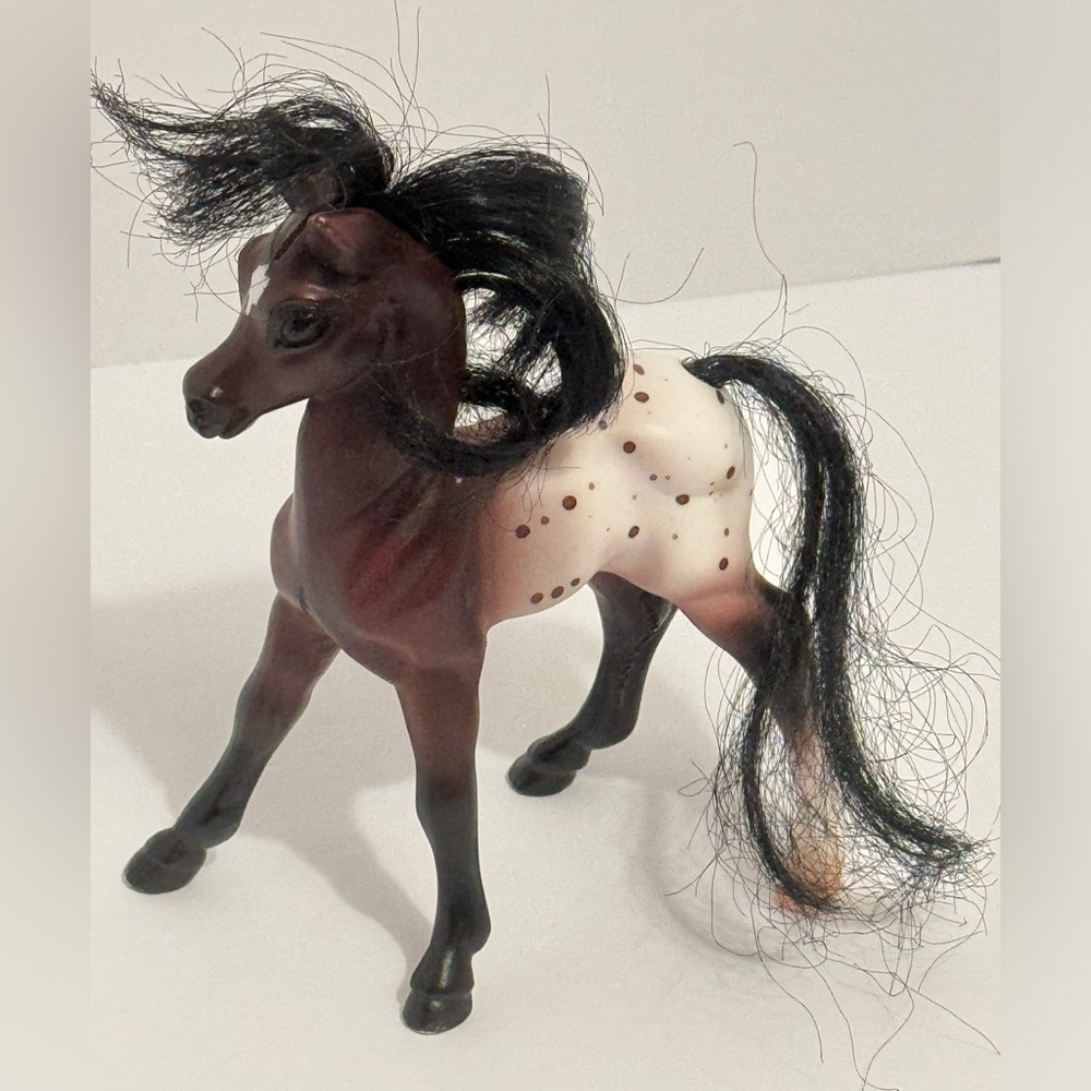 Vntg Breyer Reeves Appaloosa Brown White Spotted Grand Champion 5”H Horse